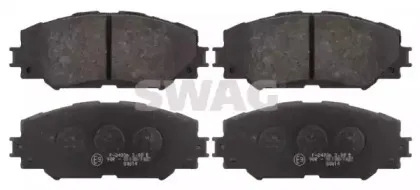 Комплект тормозных колодок, дисковый тормоз SWAG купить